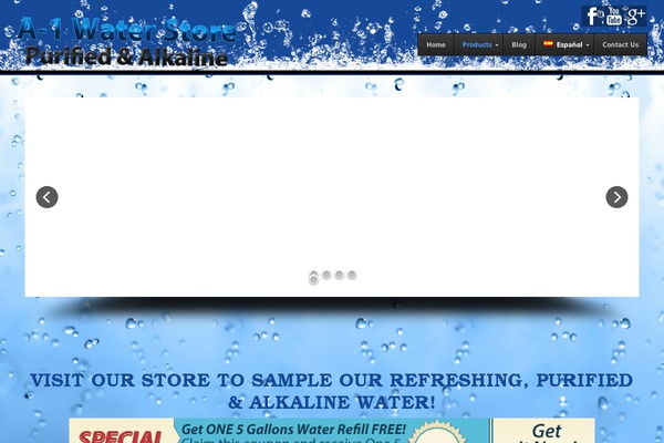 a1waterstore.com site used Paragon