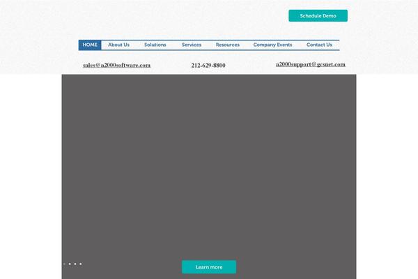 a2000software.com site used Gcs