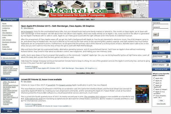 Tiga theme site design template sample