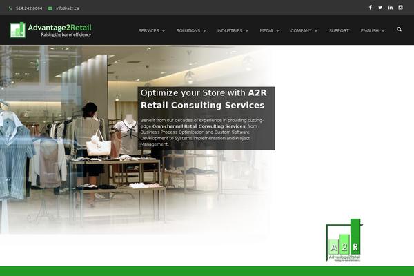Thefox_child_theme theme site design template sample