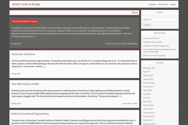 a2wd.com site used Respond