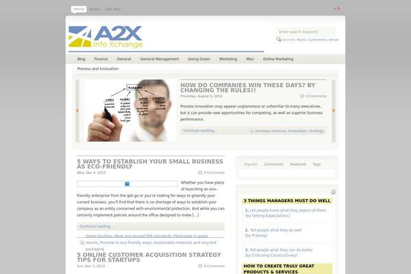 Flash News theme site design template sample