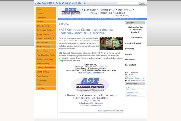ACMS theme site design template sample