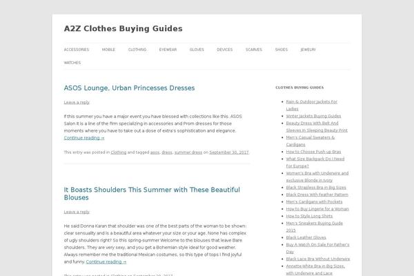 Iconic One theme site design template sample