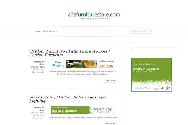 Evolution theme site design template sample