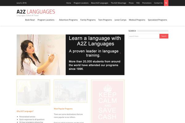 TrendyBlog theme site design template sample
