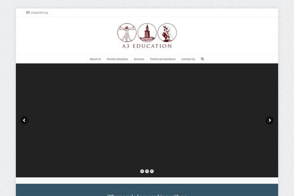 Highend theme site design template sample
