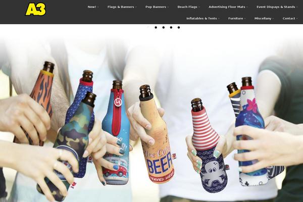 Optimizer theme site design template sample