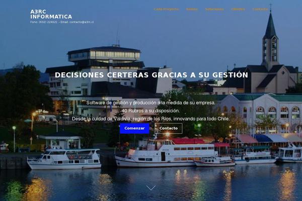 Screenr theme site design template sample