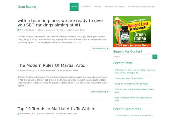 Dazzling theme site design template sample