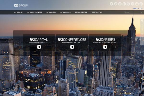 Sunrise theme site design template sample