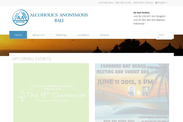 Bulan theme site design template sample