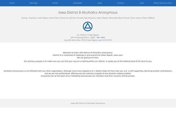 HTML5 Blank theme site design template sample