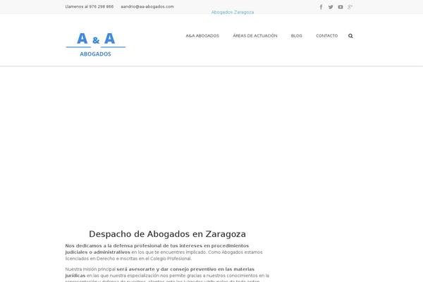 Nebula theme site design template sample