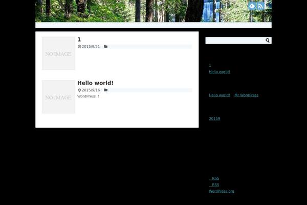 Simplicity theme site design template sample