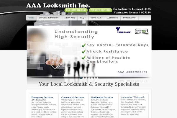 Supermassive theme site design template sample