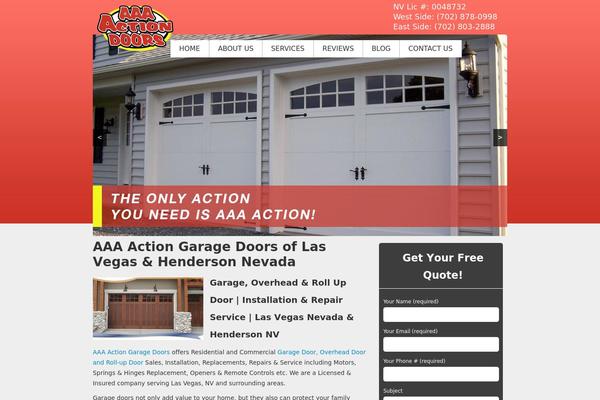 Aaa theme site design template sample