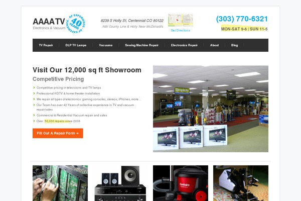 Centum theme site design template sample