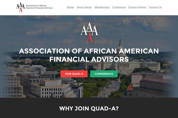 aaafainc.org site used Zerif Lite