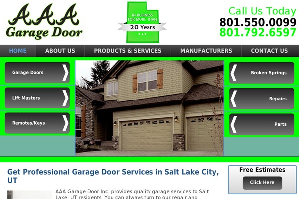 Aaa theme site design template sample