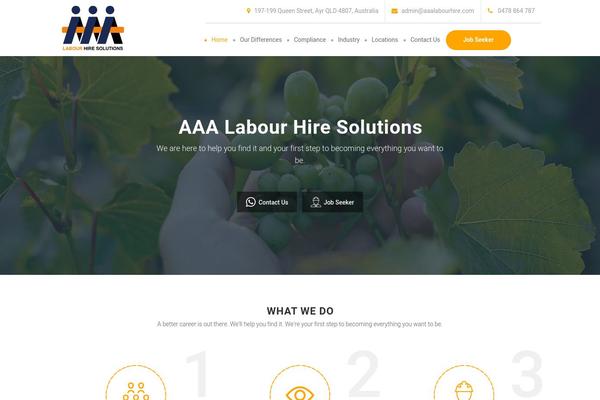 Site using Wp-jobsearch plugin