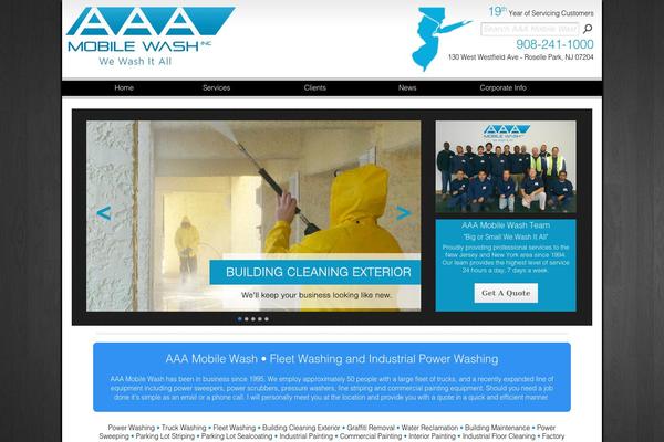 Aaa theme site design template sample