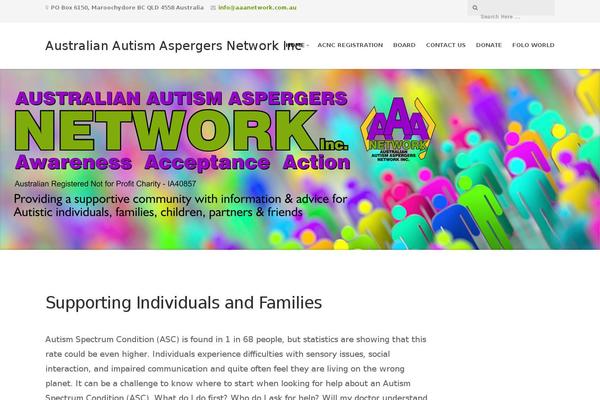 aaanetwork.com.au site used GivingPress Lite