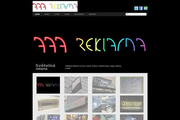 aaareklama.cz site used Theme1051