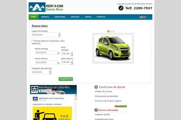 Aaa theme site design template sample