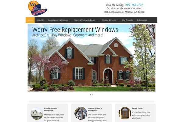 Starkers theme site design template sample