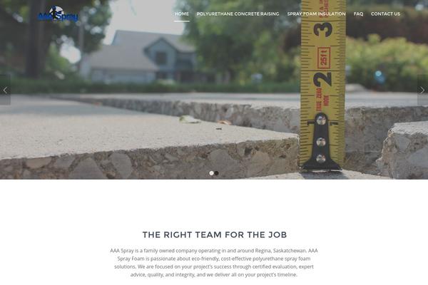 Aaa theme site design template sample