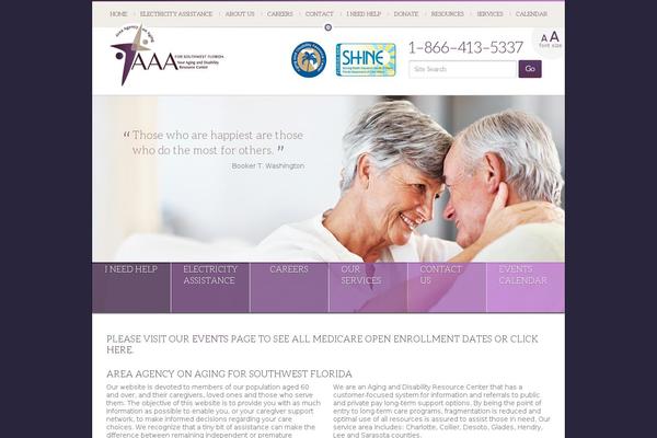 Aaa theme site design template sample