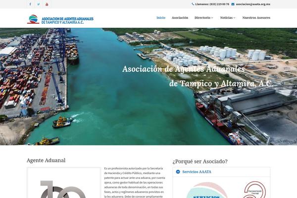 Site using Barrister-portfolio plugin