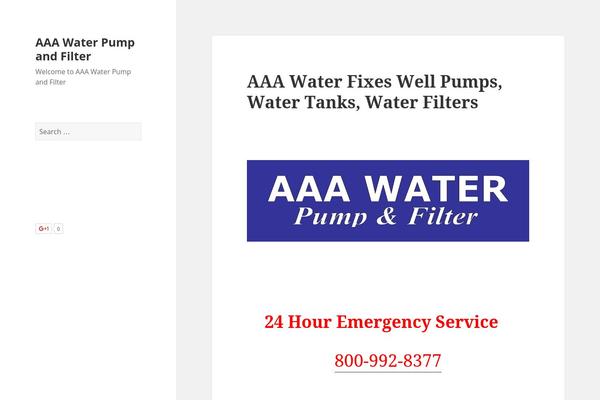 Twenty Fifteen theme site design template sample