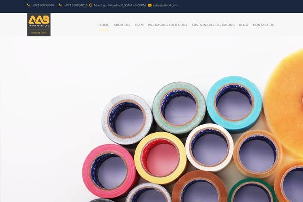 Site using Add-search-to-menu plugin
