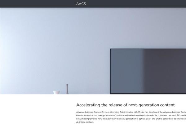 aacsla.com site used Aacs-theme