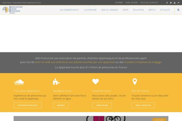 Dfd-native theme site design template sample