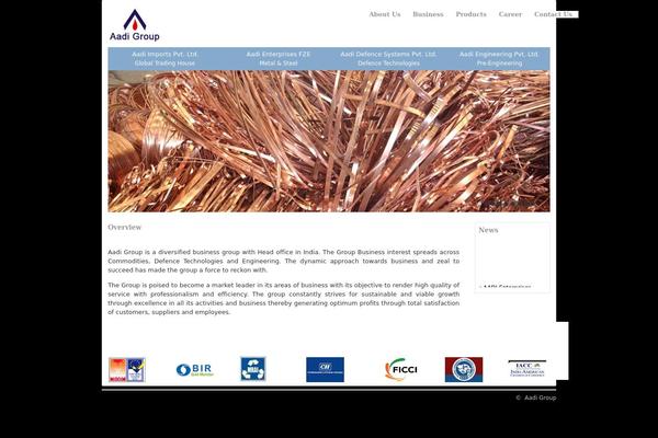 PepMagazine theme site design template sample