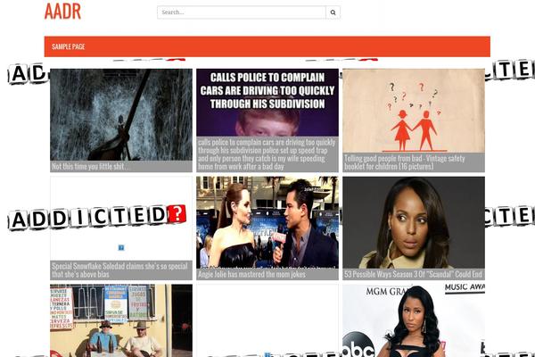 Site using AddThis Trending Content plugin