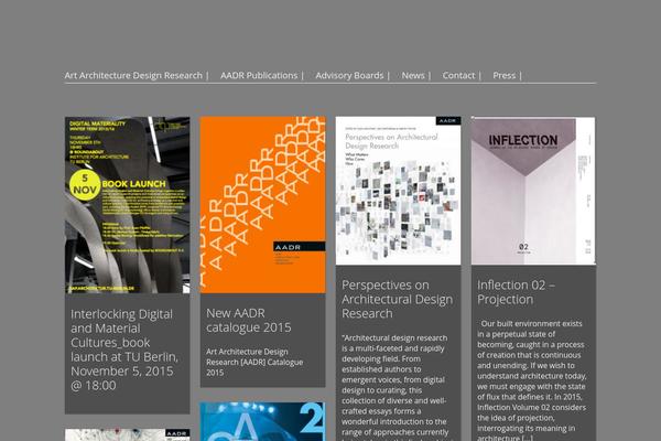 Fluxipress theme site design template sample