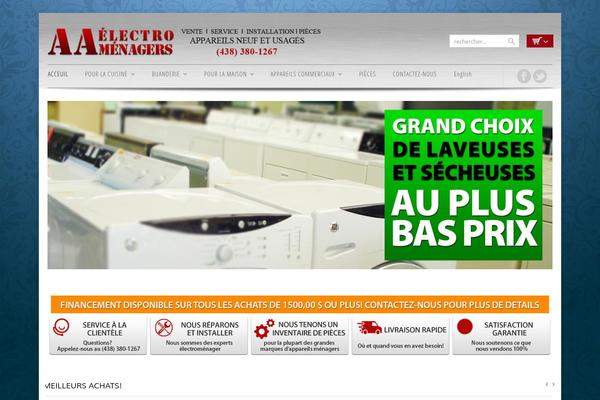 Cheope theme site design template sample