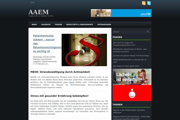 Papatya theme site design template sample