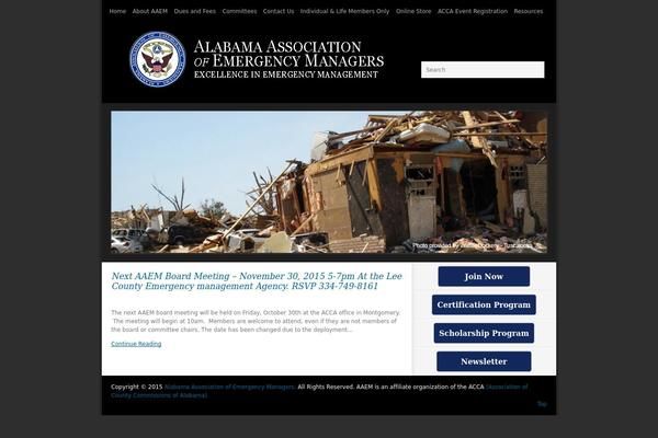 aaem.us site used Gazette-dark