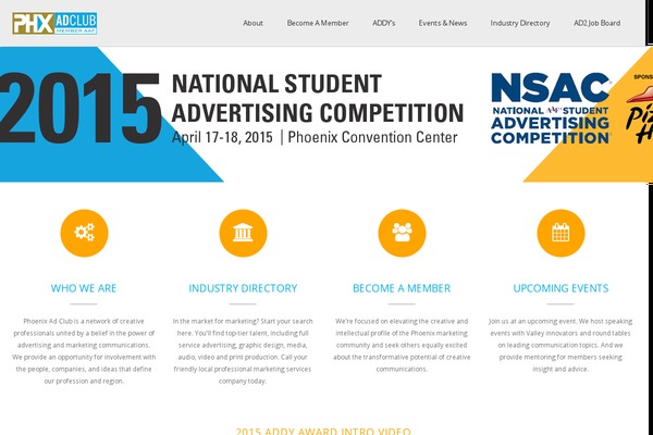 Advertica theme site design template sample
