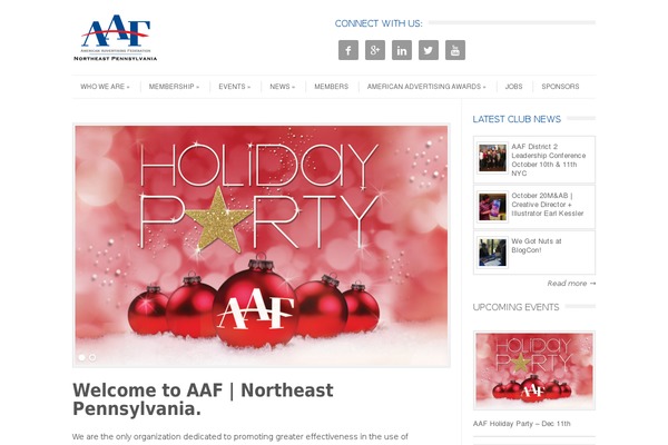 Leaf theme site design template sample