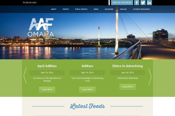 aafomaha.org site used Aaf