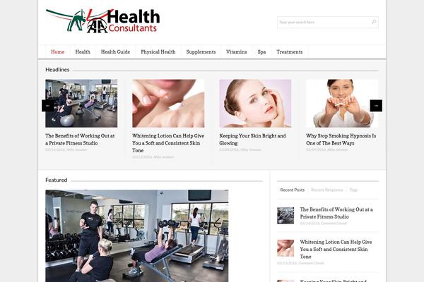 Lightly theme site design template sample