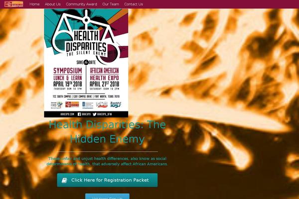 aahexpo.org site used Tesseract