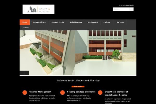 Wpex Pytheas theme site design template sample