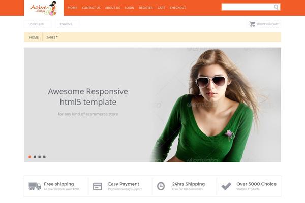 Flatmarket theme site design template sample
